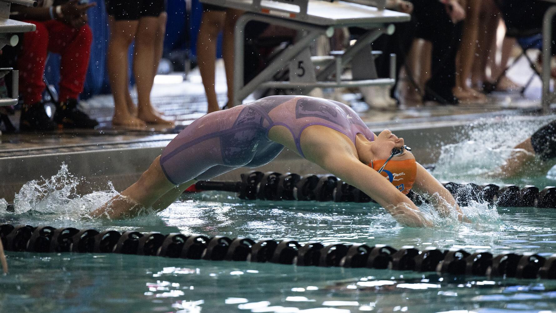 Clayton in strong position heading into Class 1 girls swimming and diving state finals